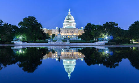 The United Statues Capitol Building, Washington DC, USA. (photo via Tanarch / iStock / Getty Images Plus)