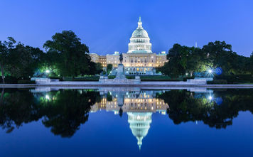 The United Statues Capitol Building, Washington DC, USA. (photo via Tanarch / iStock / Getty Images Plus)