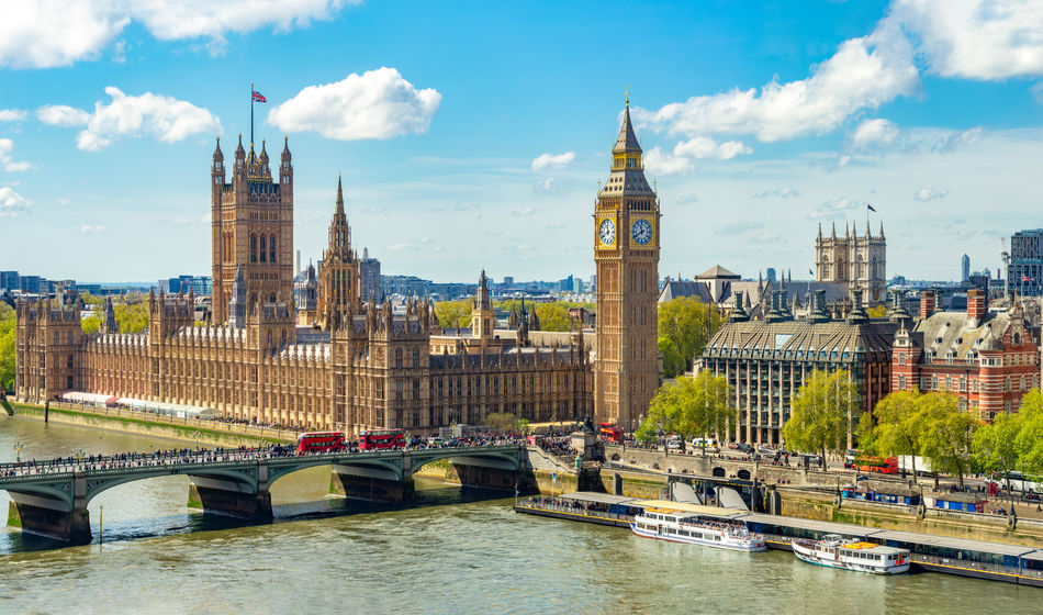 London, UK cityscape