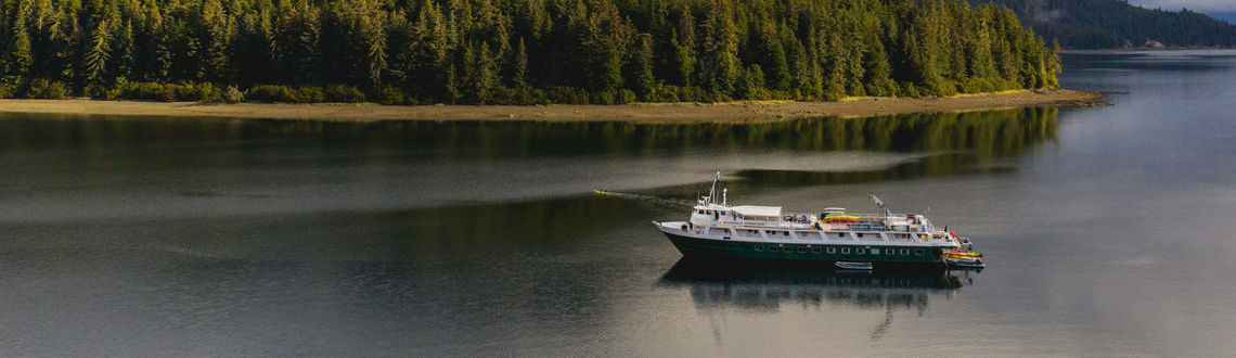 Wilderness Adventurer in Neka Bay, Alaska.